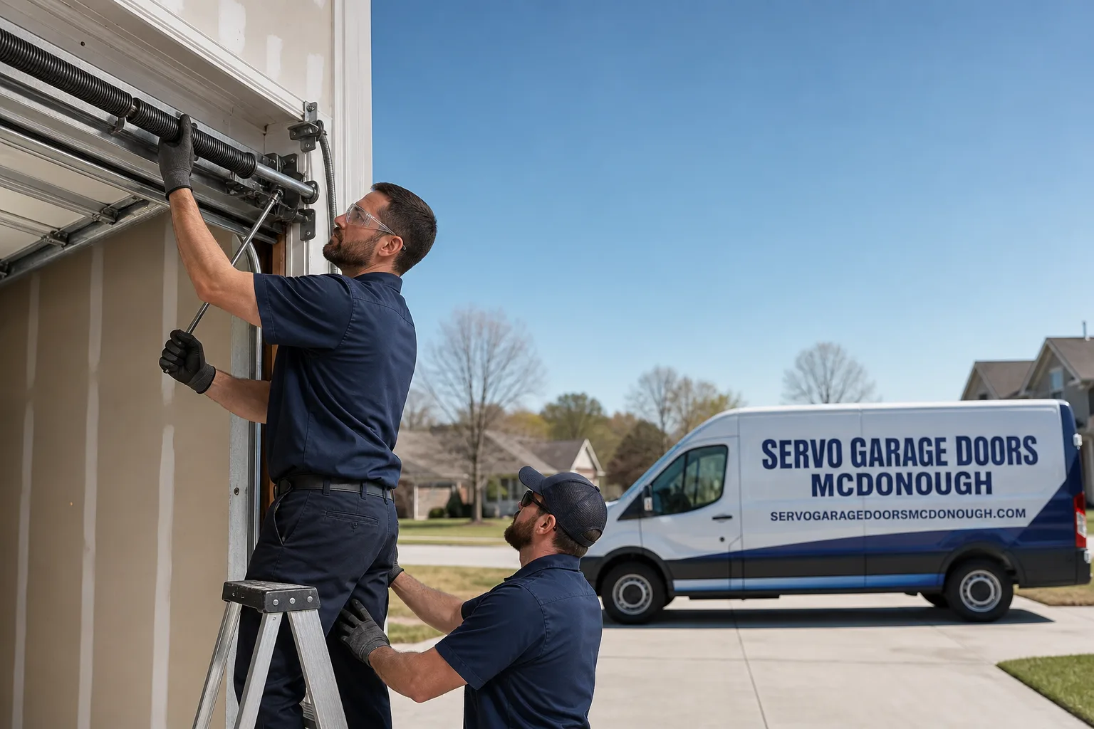 Servo Garage Doors McDonough garage door team
